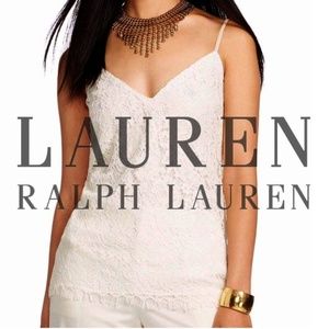 Women's Lace Camisole by Lauren Ralph Lauren NEW!